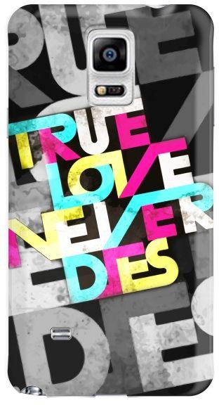 Stylizedd Samsung Galaxy Note 4 Premium Slim Snap case cover Matte Finish - True Love Never Dies