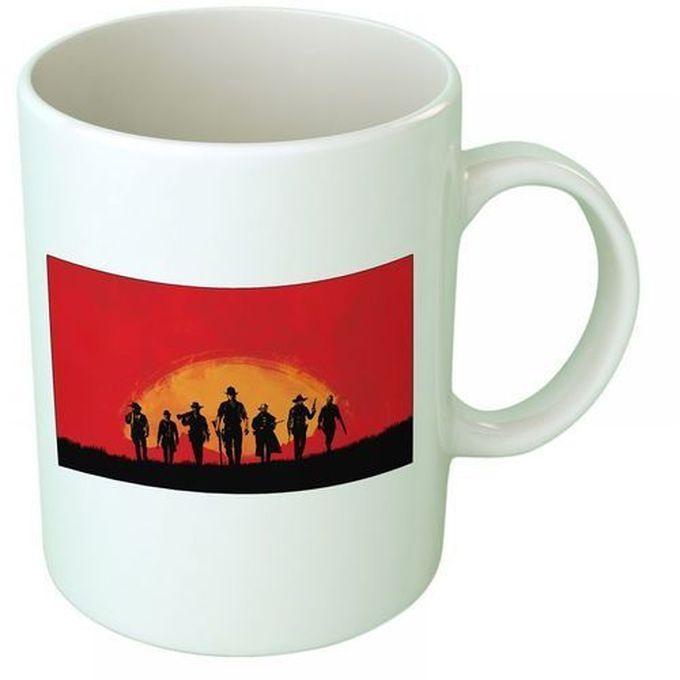 Red Dead Redemption 2 Ceramic Mug - Multicolor