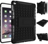 iPad mini 4 - 2-in-1 Anti-slip Kickstand Plastic TPU Protective Case - Black