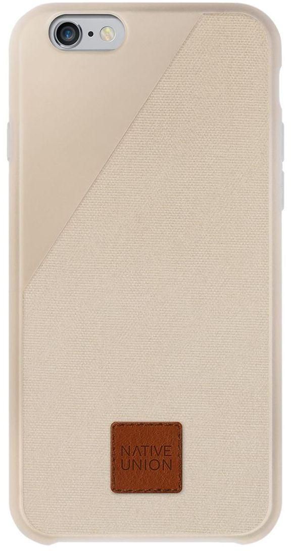 Protection Cover for iPhone 6 Plus , 6S Plus by Native Union , Beige ,CLIC360-SAN-CV-6P