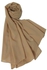 حجاب من فتاه - اسكارف - طرحة شيفون كريب مقاس مناسب - بيج