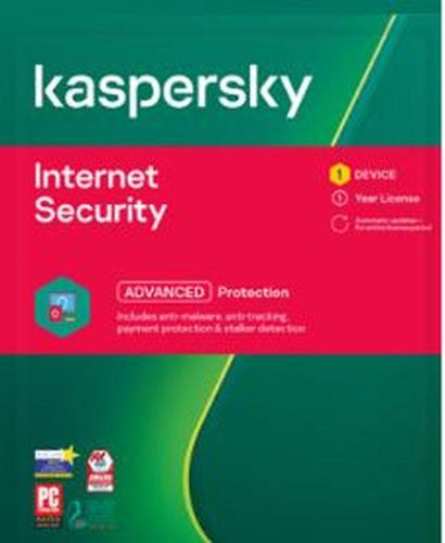 Kaspersky Internet Security 1 User/1 Year License + 1 Free User