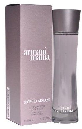 Armani Mania by Giorgio Armani for Men - Eau de Toilette, 100ml