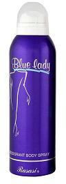 Rasasi Deodorant Body Spray Women Blue Lady 200 ml