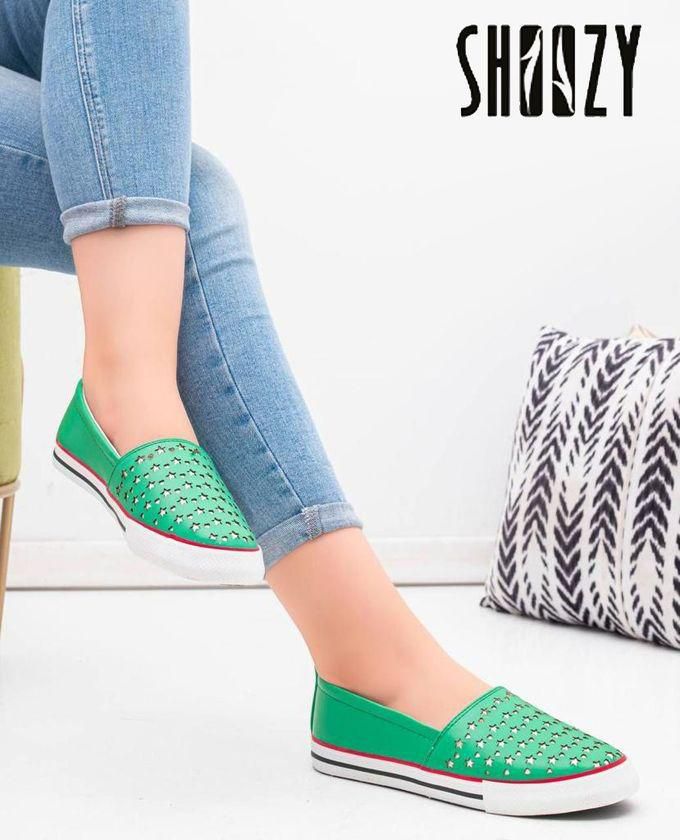 Shoozy Slip On Sneakers - Green