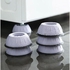 4pcs Household Refrigerator Mat Washer Dryer Anti Vibration Foot Pads