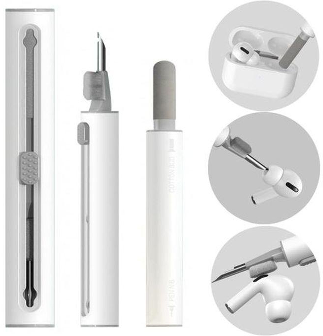مجموعة منظف لأجهزة Airpods Pro 1 2 قلم تنظيف متعدد الوظائف فرشاة ناعمة لعلبة سماعات البلوتوث أدوات تنظيف ل Lego Huawei Samsung MI Earbuds