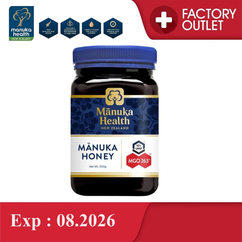 Manuka Health Manuka Honey MGO 263 500g