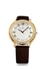 JAM 14 (35008- Dark Brown) Ladies Fine quality glossy sparkly strap Quartz Round Wristwatch