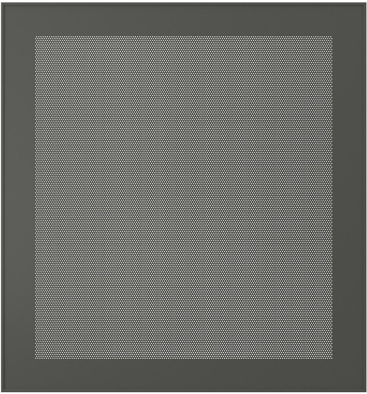 MÖRTVIKEN Door - dark grey 60x64 cm