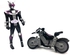 Keman Rider Time Knight Masked Superman Motorcycle Transform Build Henshin Transform Mini Figure (Random Color)