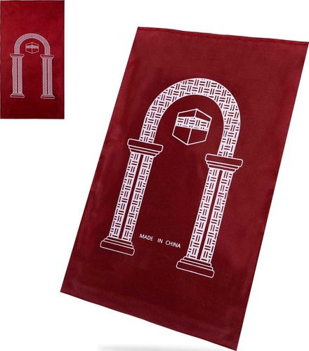 Noor Prayer Mat (Musalla) - Portable Pocket Prayer Mat for Islamic Prayer, 100 cm x 60 cm - Travel Friendly - Muslim/Islamic Janamaz - Travel Prayer Mat for Mosque or Travel