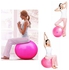 Fitness Exercise Swiss Gym Fit Yoga Core Ball 65CM Abdominal Back Workout - Red Rose