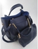 Fashion generic 2in1 ladies leather handbag dark blue