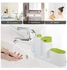 Plastic Soap Dispenser With Storage Compartments أخضر 27.5*6.5*17.5سم