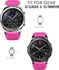 Tentech Sport Silicone Band 22mm Suitable For Huawei Watch 3/3 Pro/GT2 Pro/GT2e/GT2/GT 46mm - Samsung S3 And S4 46mm - Watch Active 2 44mm - Watch 3 45mm - Honor Magic 2 46mm - Hot Pink