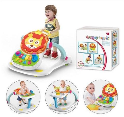 OSH Baby Collection 4 in 1 Baby Push Walker (Lion)