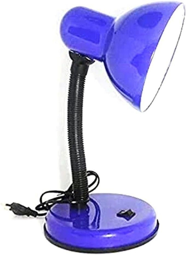 Purple Desk Lamp + White LED Bulb 12W