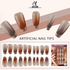 Abou Yousef Press On Gel Nails - 24 Nails