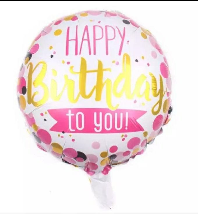 18inch Birthday Air/Helium Foil Balloon