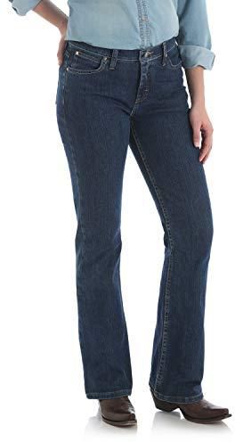 Wrangler Women's As Real As Classic Fit Bot Cut Red Casted Blue Indigo  Jean, Casted Blue Indigo, 10Wx34L price from amazon in UAE - Yaoota!