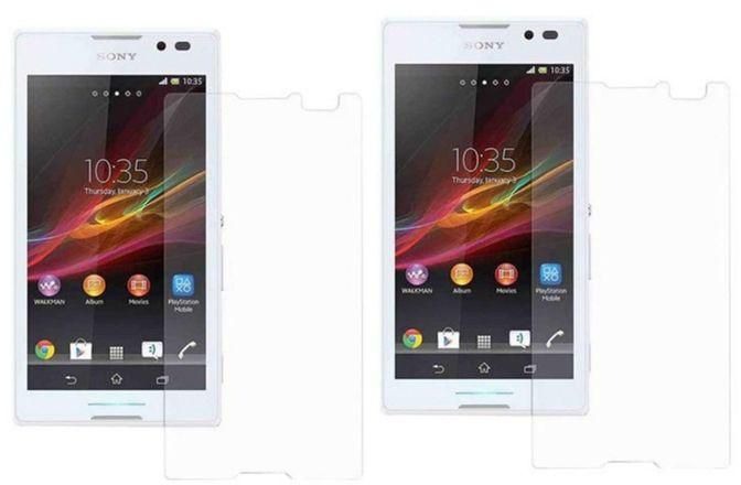 Generic Set Of 2 Screen Protector For Sony Xperia C - Transparent