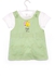 Basicxx Infant Girls T-Shirt With Bottom Set Orange Size 6-9 Months
