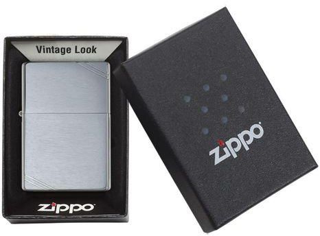 Zippo 230 vintage br fin chrom bumble app