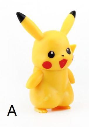 Pokémon Pikachu Figures Toys Pikachu Fridge Magnet Action Figures