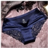 Fashion 3 Pack Satin Silk Panty Lace Underwear Women Panties