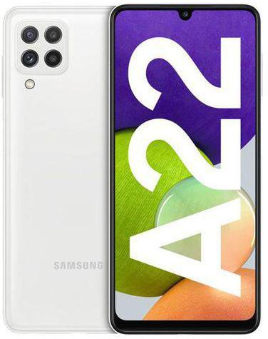 Samsung Galaxy A22- 6.4-inch 64GB/4GB Dual SIM Mobile Phone -White
