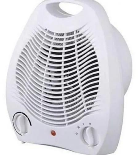 OFFER Room Fan And Heater- Perfect For Hot Cold White White as picture
