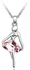 Ninabox Female White Gold Plated Made With Swarovski Elements Jewellery Pendant Necklace Model N00913
