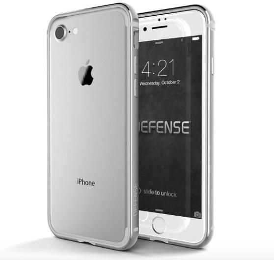 DEFENSE EDGE CASE for iPhone 7 - Silver