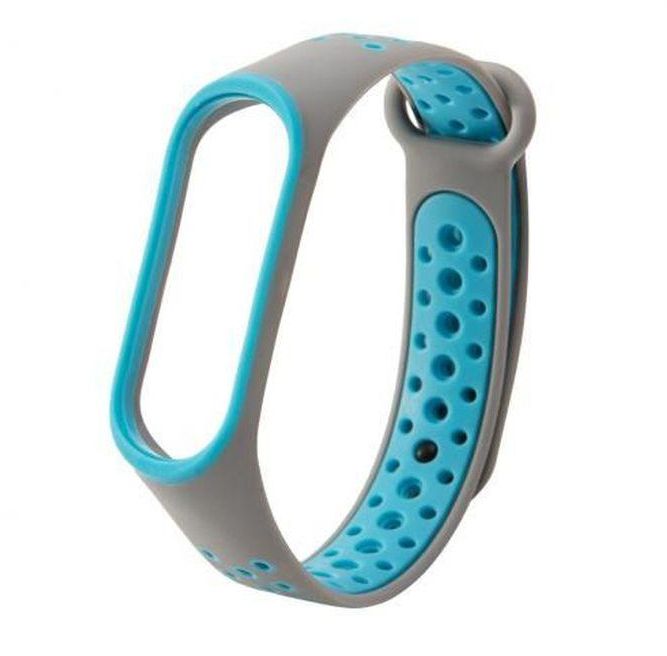 Replacement Strap For Xiaomi Mi Band 3/4 - Gray Blue