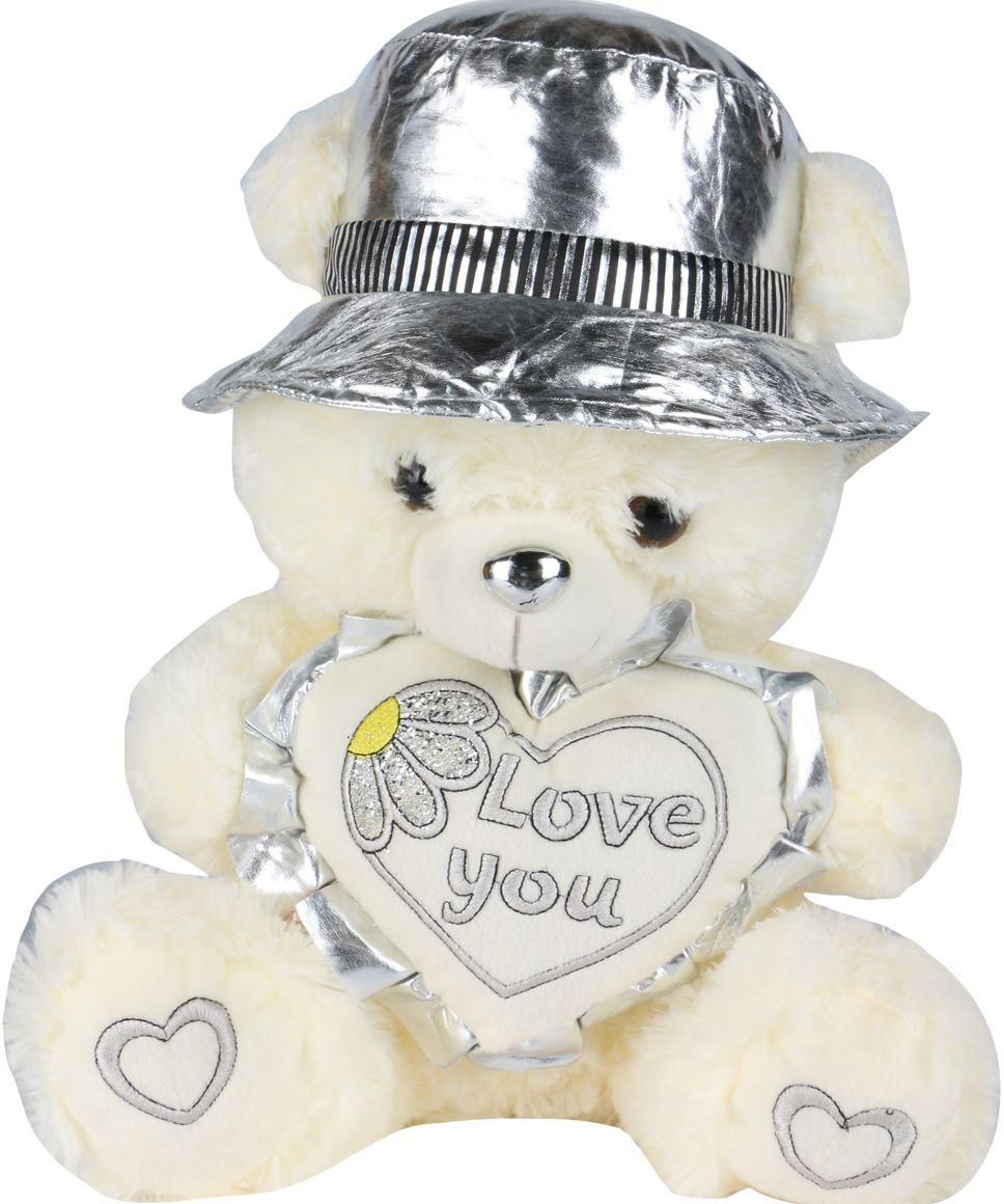 Soft Bear Doll with Silver Hat - HC1371-40