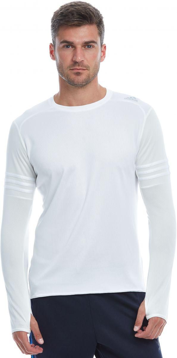 Adidas White Sport Top For Male