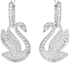 Swarovski Swan Iconic Drop Earrings 5647545 White