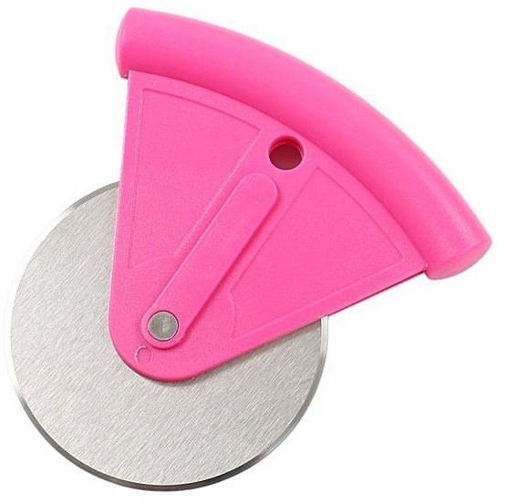 Generic Home-1PC Pizza Cutter Noodles Cutting Knife Cake Bread Slicer Pizza Baking Tool*Pink