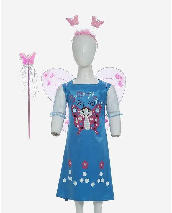 Joy Costumes Gilrs Butterfly Dress - Blue