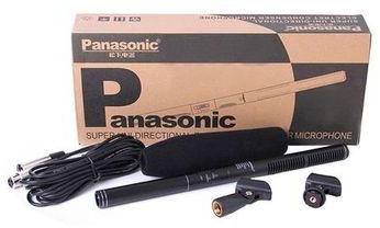 Panasonic Super Uni-Directional Condenser Microphone & Boom Mic For Camera