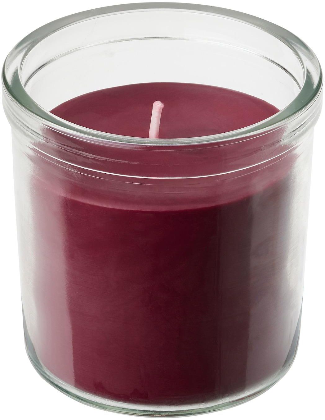 STÖRTSKÖN Scented candle in glass - Berries/red 40 hr