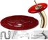 GWB-BBWMSB-1023-red-BWMS Modern Red Waterfall Mixer & Accessories