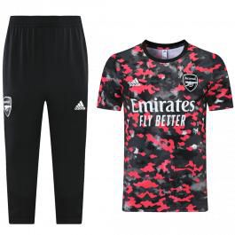 Arsenal 2021 2022 Longsleeve Training Kit | Red & Black