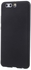 For Huawei P10 - Matte Anti-fingerprint TPU Phone Cover - Black