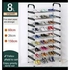 8 Layer Shoe Rack Living Room Furniture Shoe Rack.8 Tier shoe rack can hold 24 pairs shoes to help you maximize the space. Amazing size 150 x 26 x 60 CM. This modern shoe rack will