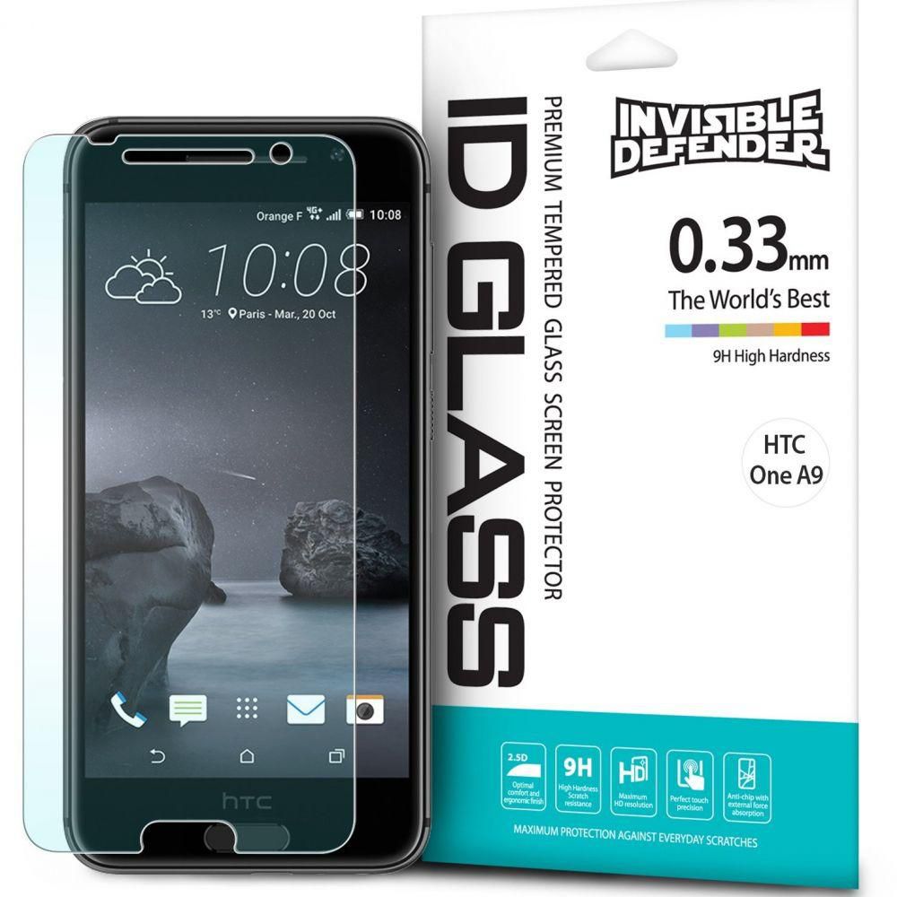 Rearth 0.33mm Invisible Defender 9H Tempered Glass Screen Protector for HTC One A9