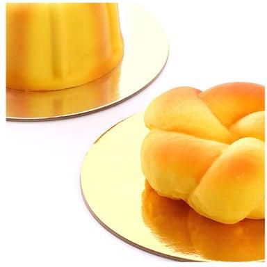 14 golden round cake bases 20 cm