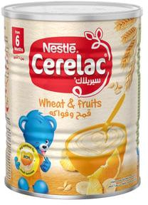 Nestle Cerelac Infant Cereals With Iron + Wheat & Fruits From 6 Months 400 g