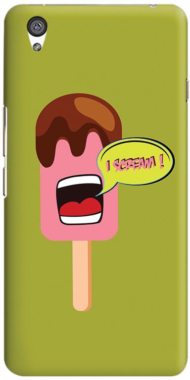 Stylizedd OnePlus X Slim Snap Case Cover Matte Finish - I Scream